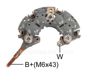 {DepartmanAdi} / DİYOT TABLASI NİPPONDENSO TİP 103MM TOYOTA COROLLA  CAMRY  RN03  INR402  REC635 REC638 REC648 GA1161 {Ozet}