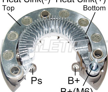 {Katagori} / DİYOT TABLASI MİTSUBİSHİ TİP 121MM  R-M6  12 DİYOT MAZDA RM221 IMR12209 IMR12823  
