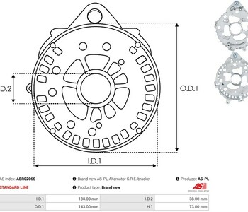 {Katagori} / DİYOT TARAF KAPAĞI 150A BOSCH TİP VW CRAFTER EM FORD TRANSİT RANGER MERCEDES A160 A180 A200 ABR0206S 