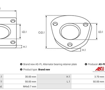 {DepartmanAdi} / RULMAN KAPAK SACI BOSCH TİP MARELLİ TİP  4 CİVATALI TİP AD  BÜYÜK DÖRT KÖŞE ARS0060 {Ozet}