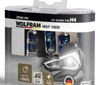 {Katagori} / 12V H4 AMPUL 55W %150 FAZLA IŞIK %20 BEYAZ IŞIK  WOLFRAM 