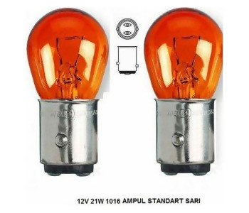 {DepartmanAdi} / 24V 1016 AMPUL 21W-5W SARI   ŞAŞI TIRNAK      BLICK        {Ozet}