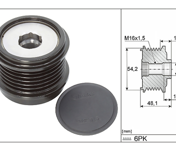 {Katagori} / KASNAK RULMANLI 6PK 355301 VALEO VİSTEON FORD TRANSİT V347 CUSTOM MONDEO SMAX TOURNEO GALAXY 