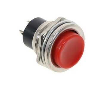 {DepartmanAdi} / KORNA BUTONU BASMALI BUTON 16MM KIRMIZI  IC180 TRK5728 DS212 {Ozet}
