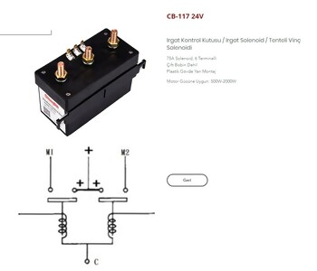 CHB-CB117 YARDIMCI ARA OTOMATİK 24V 