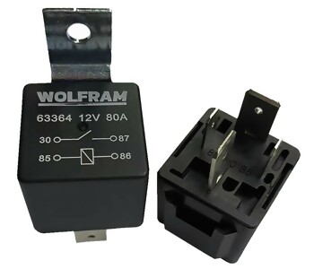 {Katagori} / ROLE 12V 80A 4 FİŞLİ KALIN KAHVE MAKİNASI GÜÇ ROLESİ PRO 
