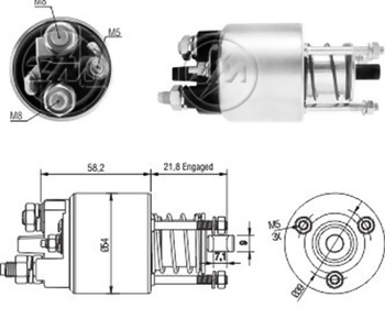 {DepartmanAdi} / MARŞ OTOMATİĞİ 12V MARELLİ TİP MAKO TİP NİPPONDENSO TİP FIAT SLX CİTREON C5 PJ206 PJ207 PJ307 {Ozet}