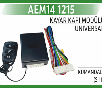 {DepartmanAdi} / KAYAR KAPI MODÜLÜ KUMANDALI S11 {Ozet}