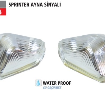 {DepartmanAdi} / AYNA SİNYALİ L SOL SPRİNTER BEYAZ  {Ozet}