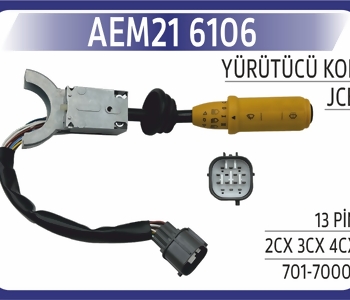 {DepartmanAdi} / FAR KOLU SİNYAL KOLU YÜRÜTÜCÜ KOL 13 FİŞLİ JCB 3CX 4CX FORKLİFT  CCS-102480 AEM-216106 {Ozet}