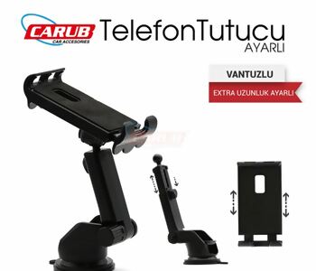 {DepartmanAdi} / TELEFON TUTUCU İPAD TUTUCU VANTUZLU KIZAKLI AYARLI  {Ozet}