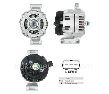 {DepartmanAdi} / ALTERNATÖR 12V 110A BOSCH TİP FORD TRANSİT V184 2001  MARELLİ 63310503 {Ozet}