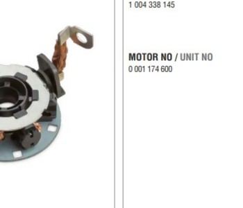 {DepartmanAdi} / KÖMÜR TAŞIYICI BOSCH TİP BSX256 BSX233 BO2331 BO2561 6 KÖMÜRLÜ STAR STOP DOBLO PUNTO 1.3  {Ozet}