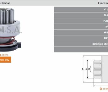 {Katagori} / MARŞ DİŞLİ 11D BOSCH TİP HYUNDAİ İ20 İ30 CRETA KİA CARENS CEED   Z1932  