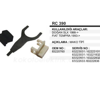 {Katagori} / MARŞ ÇATALI MAKO TİP TOFAŞ DKŞ SLX 97MOD DKŞ 83220760 