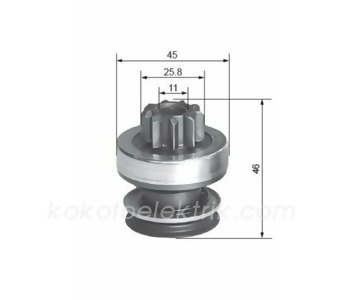 {Katagori} / MARŞ DİŞLİ 9D BOSCH TİP ALBEA DOBLO CORSA 1.3 MULTİJET   F53603    Z1641 SD0135 