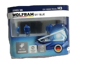 {DepartmanAdi} / 12V H3 AMPUL 100W BEYAZ IŞIK 5500K  TK  WOLFRAM  {Ozet}