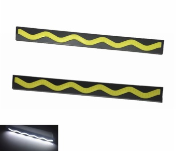 {Katagori} / GÜNDÜZ FARI COB DEKORASYON LAMBA 60 LEDLİ İNCE 20.5CM BEYAZ 12V DALGALI      AD 