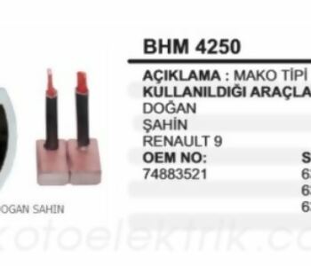 {Katagori} / KÖMÜR TAŞIYICI MAKO TİP JSX21-22 74883521 FI1221 BHM4250 TOFAŞ DKŞ ŞAHİN 