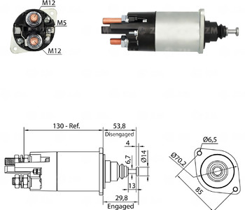 {Katagori} / MARŞ OTOMATİĞİ 24V DELCO TİP  38MT CUMMINS MOTOR DAEWOO İŞ MAKİNESI SNLS775  
