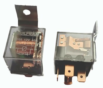 {DepartmanAdi} / ROLE 12V 40A 5 FİŞLİ 87A ÇİFT PLATİNLİ ŞEFFAF  ECO  {Ozet}