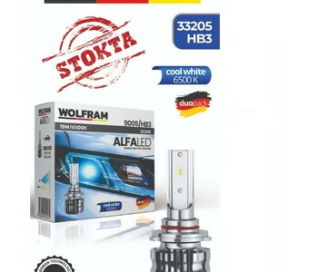 {DepartmanAdi} / LED 12V 9005 HB3 AMPUL 6000K LED BEYAZ ARKASI FANSIZ ALFA LED DORA LED {Ozet}