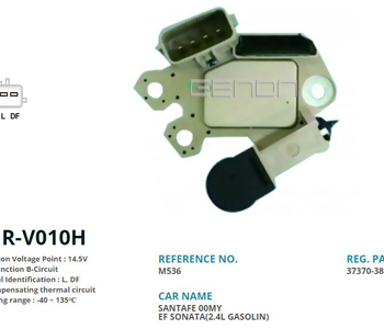 {Katagori} / KONJEKTÖR 12V VALEO TİP BOŞ-BOŞ-L-DF HYUNDAİ SONATA SANTA M536 GNRV010A GNRV010H VM0536 VRV5428 V32A 