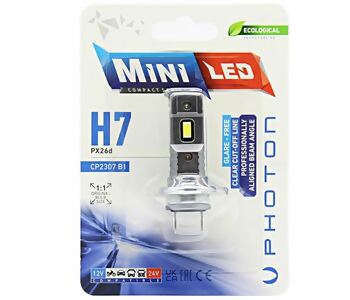 {Katagori} / LED 12V H7 AMPUL 6000K LED BEYAZ COB LED MİNİ COMPACT LED TEKLİ 