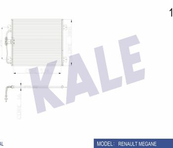 {Katagori} / KLİMA RADYATÖRÜ KONDANSER MEGAN 1  