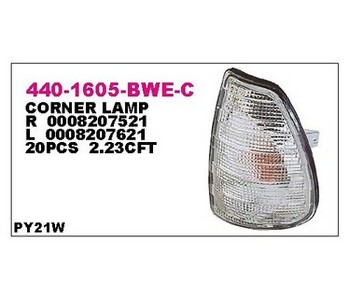 DEP-4401605LBWEC SİNYAL L SOL BEYAZ MERCEDES W123 E SERİ 76-84 