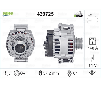{Katagori} / ALTERNATÖR 12V 140A VALEO TİP LIN VW PASSAT AUDİ Q3  TG14C019 