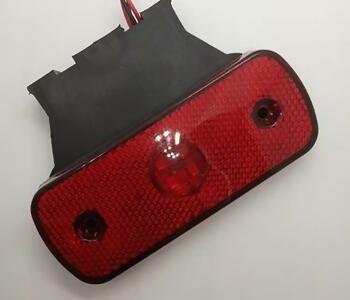 {Katagori} / SİDE MARKER LAMBA 4 LEDLİ DÜZ KIRMIZI 