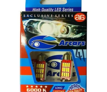{DepartmanAdi} / LED 12V SOFİT AMPUL CW5 41MM UZUN BEYAZ 12 LEDLİ CANBUS  AD  AS ARCARS {Ozet}