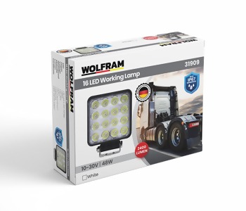 {DepartmanAdi} / SİS LAMBA KARE ÇALIŞMA LAMBA 16 LEDLİ 10V-30V 48W AĞIR HİZMET {Ozet}
