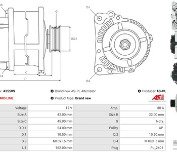 {DepartmanAdi} / ALTERNATÖR 12V 80A VALEO TİP L-DFM PJ206 PJ307 PJ406 PJ407 PJ607 PARTNER BERLİNGO XSARA 1.9D C4 C5 {Ozet}