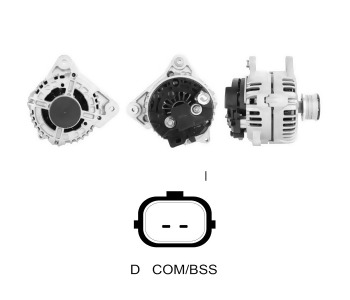 {DepartmanAdi} / ALTERNATÖR 12V 140A BOSCH TİP COM--CLİO FLUENCE SCENİC MEGAN 2 MODUS TWİNGO  {Ozet}
