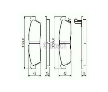 {DepartmanAdi} / FREN BALATASI TK.ARKA KİA PİCANTO 2004MOD. {Ozet}