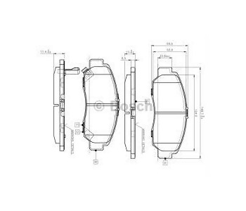 {Katagori} / FREN BALATASI TK.ÖN HONDA CİVİC 06- 
