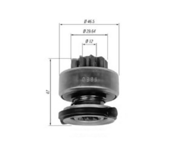 {DepartmanAdi} / MARŞ DİŞLİ 9D BOSCH TİP PEUGEOT PARTNER MAREA CİTREON  1*607-675    F53635     Z998  SDR1046 {Ozet}