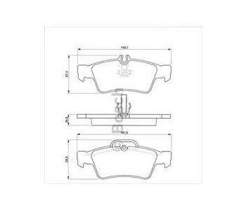 {DepartmanAdi} / FREN BALATASI TK.ARKA MERCEDES E200 {Ozet}