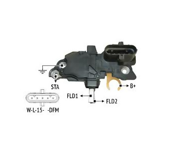 {DepartmanAdi} / KONJEKTÖR 24V BOSCH TİP W-L-IG-S-DFM SOKETLİ MAN TGA SCANİA   VRB396 IB298 YRV321 GA298 {Ozet}