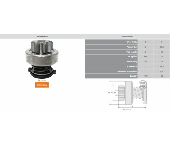 {Katagori} / MARŞ DİŞLİ 9D BOSCH TİP PEUGEOT CıTROEN İVECO DAİLY 1*818-964 1*210149-210111 F53668  Z1650 SD0146 