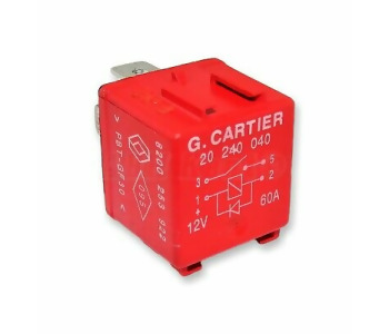 {DepartmanAdi} / ROLE 12V 60A 4 FİŞLİ DİYOTLU KAHVE MAKİNASINA OLUR CARTIER 8200253922 1K0951253A    460  {Ozet}
