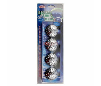 {Katagori} / KURABİYE LAMBA 12V LEDLİ 4 LÜ MAVİ  