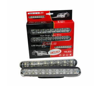 {DepartmanAdi} / SİS LAMBA LEDLİ 12V GÜNDÜZ FARI 16 LEDLİ CARUB {Ozet}