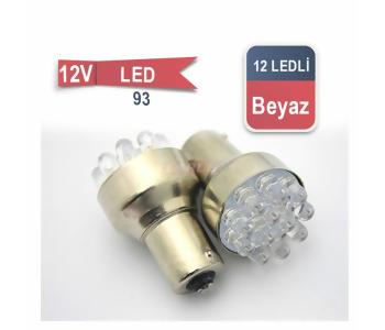 {Katagori} / LED 12V 93 AMPUL 21W BEYAZ     CARUB 