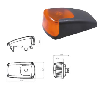 {Katagori} / YAN SİNYAL LAMBA MERCEDES AXOR 