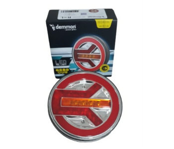 {DepartmanAdi} / STOP LAMBA LEDLİ 10V 30V MAN TİP UNİVERSAL HAMBURGER STOP LAMBA KAYAR SİNYAL NEON KIRMIZILI  {Ozet}