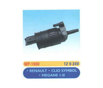 {DepartmanAdi} / SU FISKİYE MOTORU 12V İNCE UÇ TEK ÇIKIŞ RENAULT CLİO 3 MEGAN 3  EMA WP1900    WP468 {Ozet}
