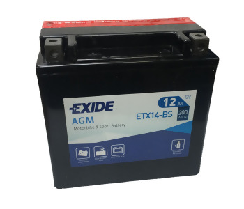 {DepartmanAdi} / AKÜ 12V 12A YTX14BS  ETX14BS  BTX14BS  EXIDE BİKE AKÜ AGM    150*87*110     11.19.000015   {Ozet}